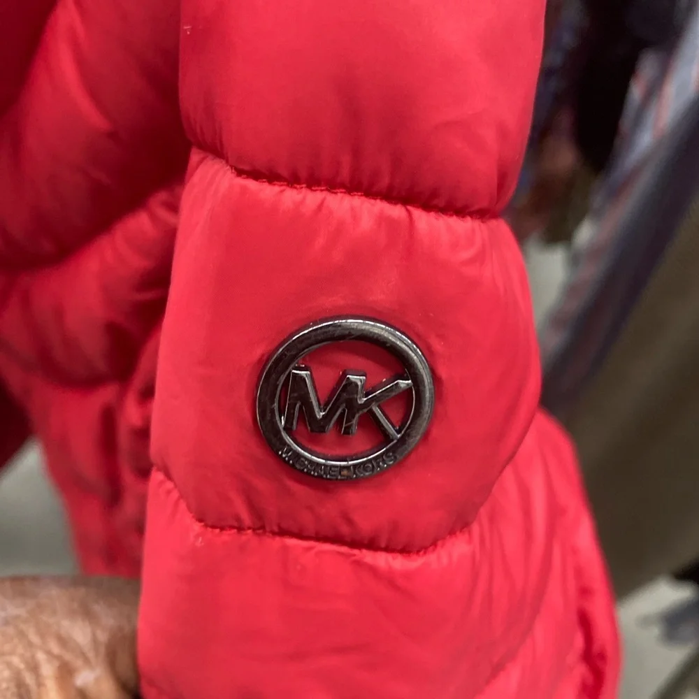 Michael Kors Vibrant Red Insulated Jacket - Picture 5 of 6